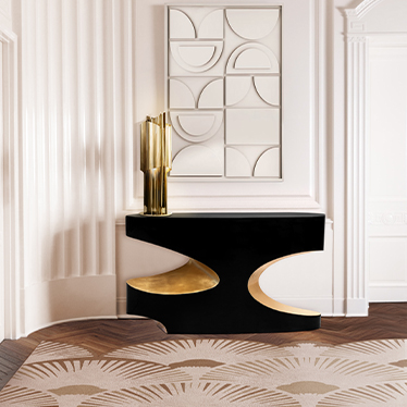 Bryce Console Table, CYRUS Table Light